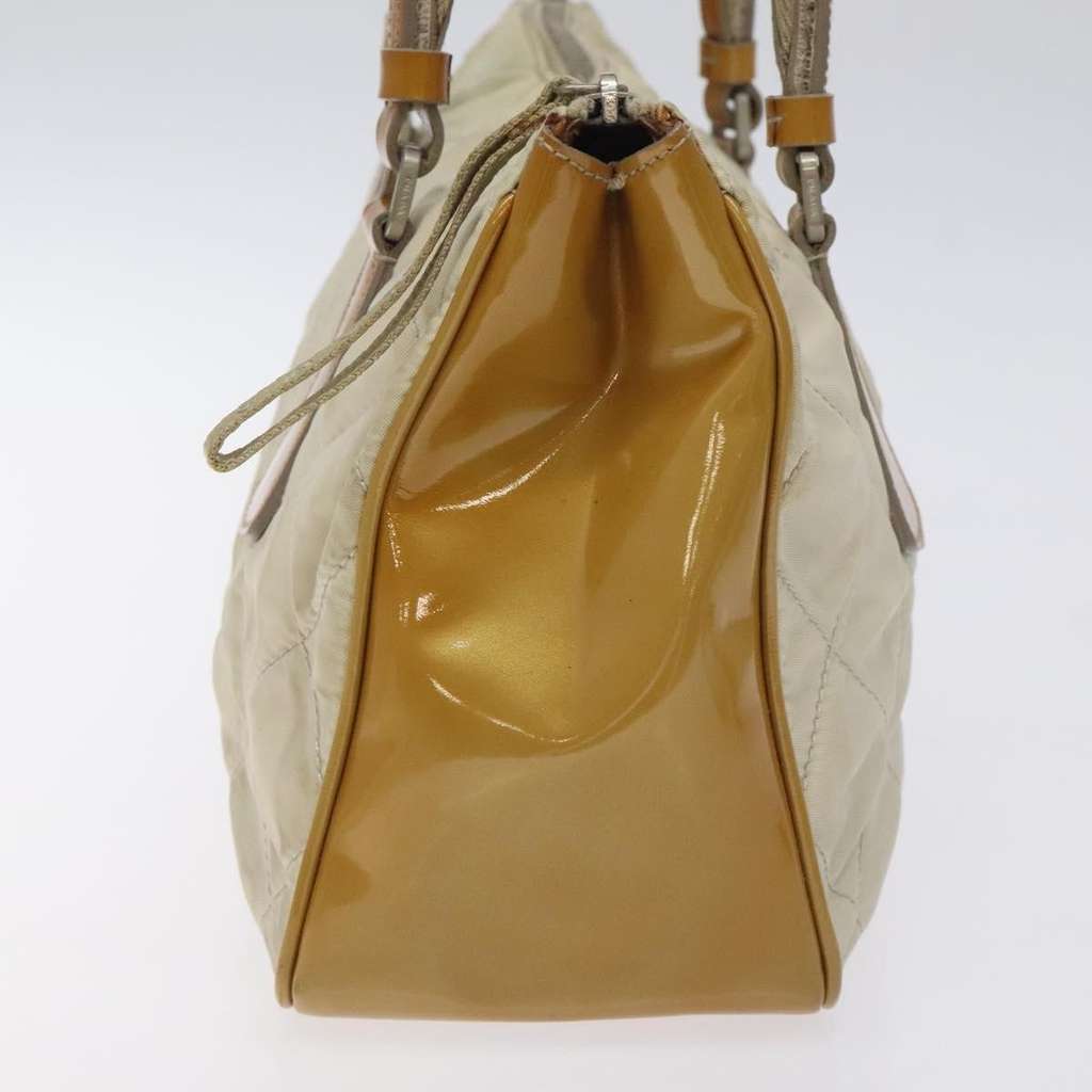 Prada Vintage Shoulder Bag Beige Good condition - Inside View