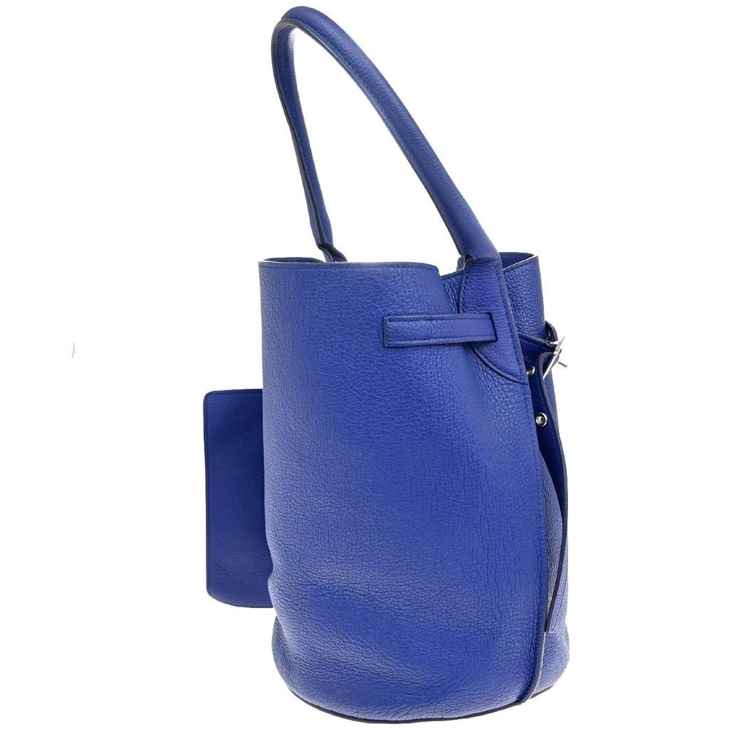 Celine Big Bag Bucket Blue Leather Good condition - Model View