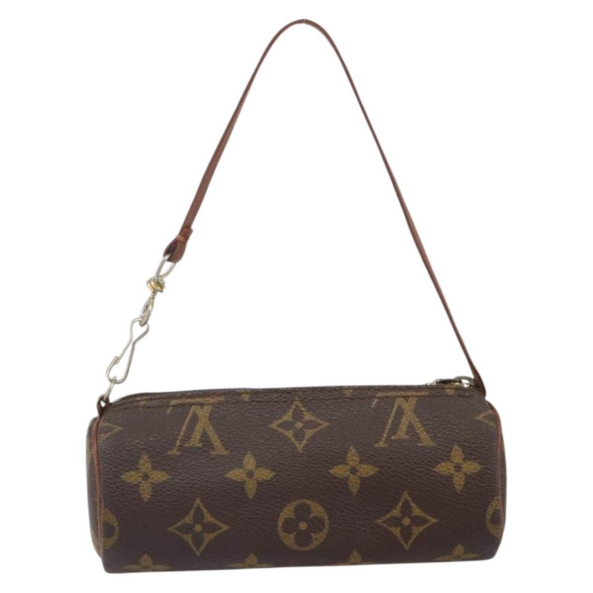 Louis Vuitton Papillon Pochette Brown Canvas Good condition - Back View