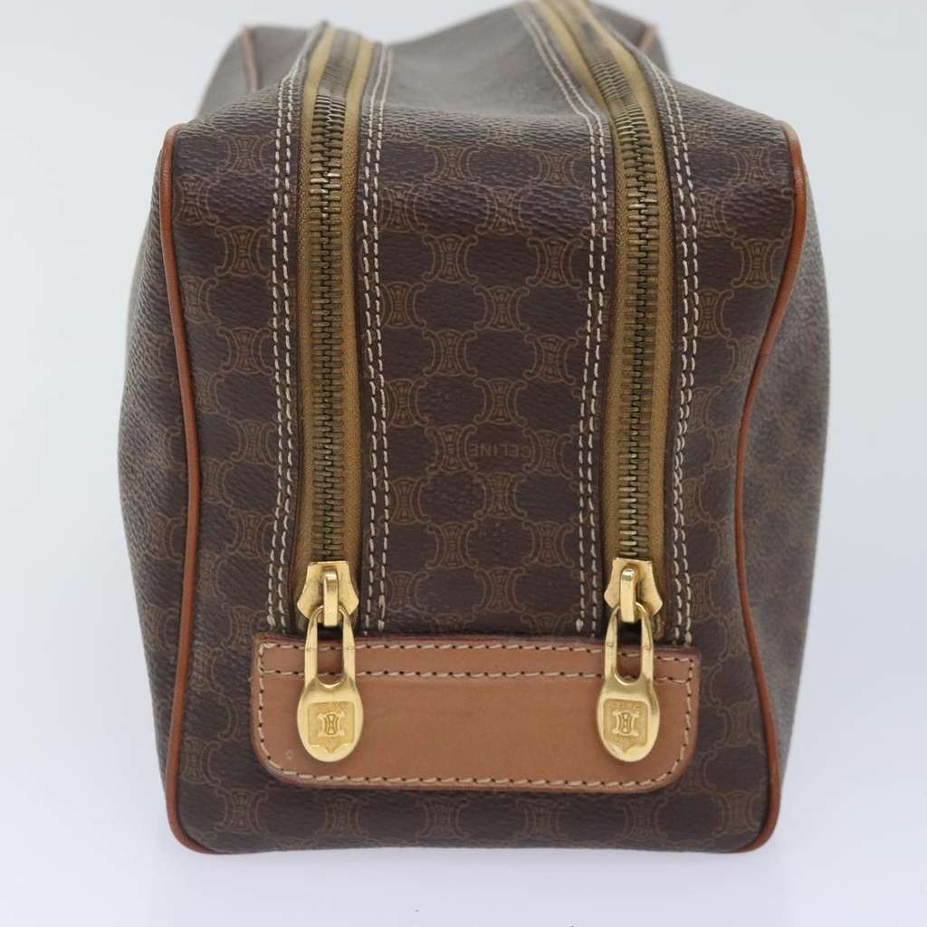 Celine Macadam Pochette Brown Canvas Good condition - Model View