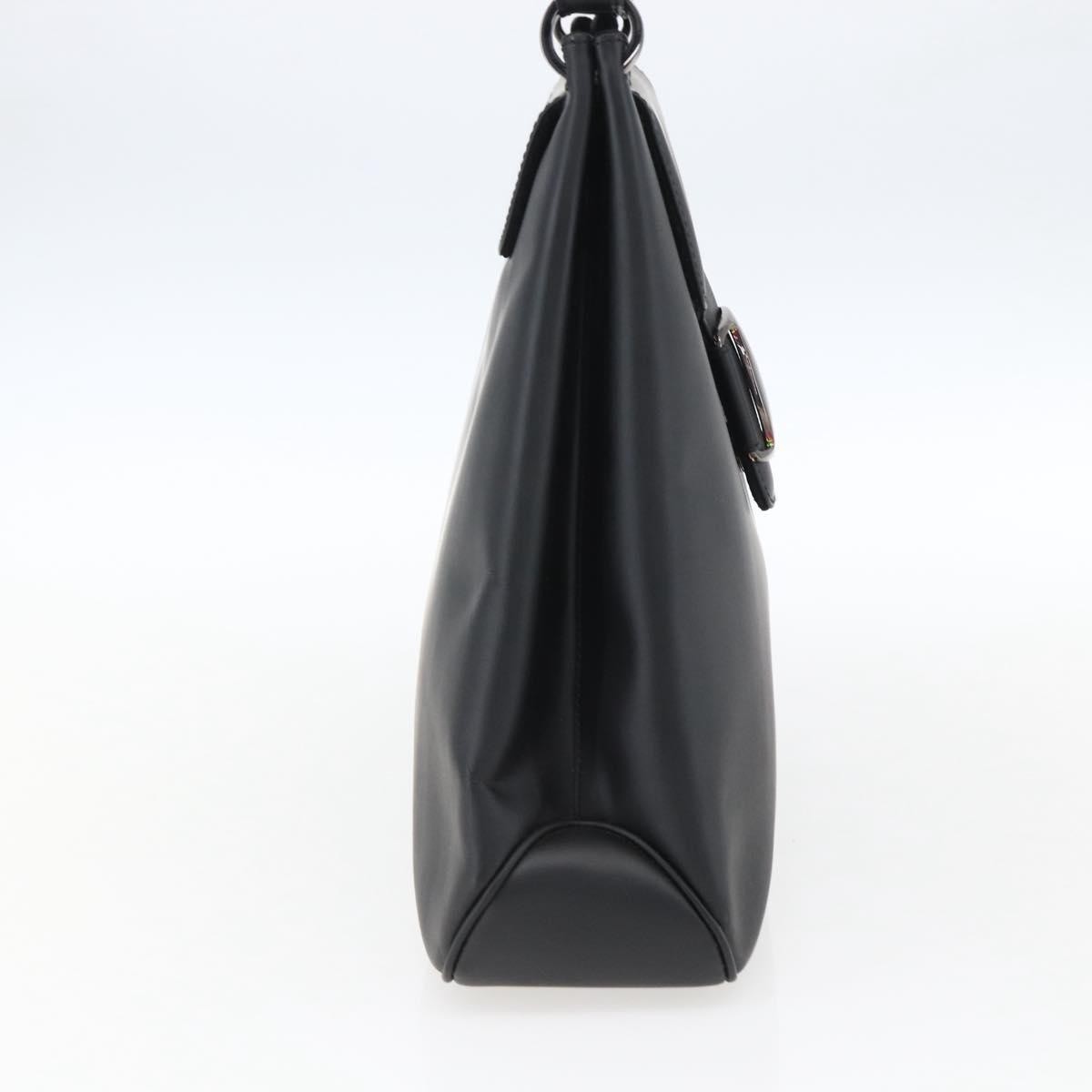 Salvatore Ferragamo Vara shoulder Bag Black Leather Good condition - Inside View