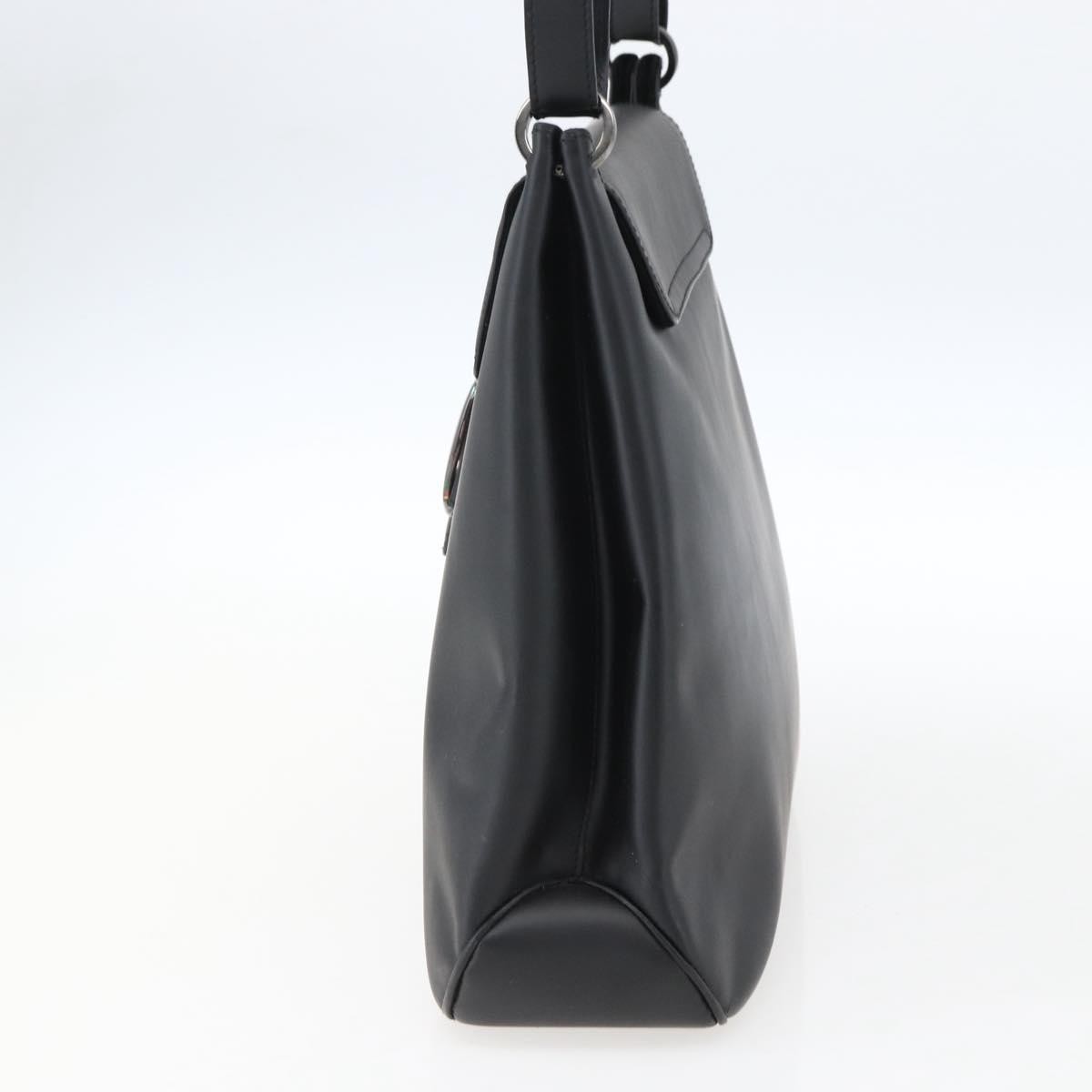 Salvatore Ferragamo Vara shoulder Bag Black Leather Good condition - Model View