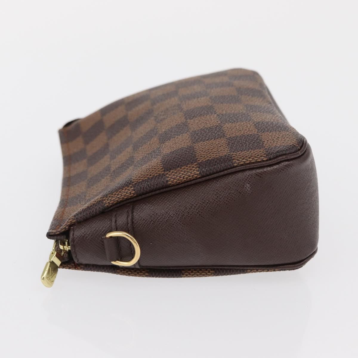 Louis Vuitton Trousse Make Up Bag Brown Canvas Good condition - Model View