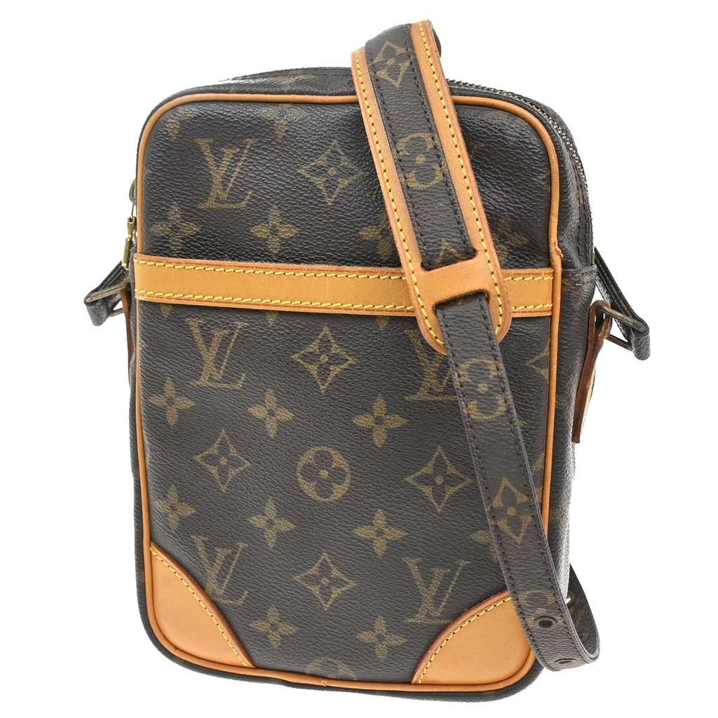 Louis Vuitton Danube Handbag Brown Canvas Fair condition - Inside View