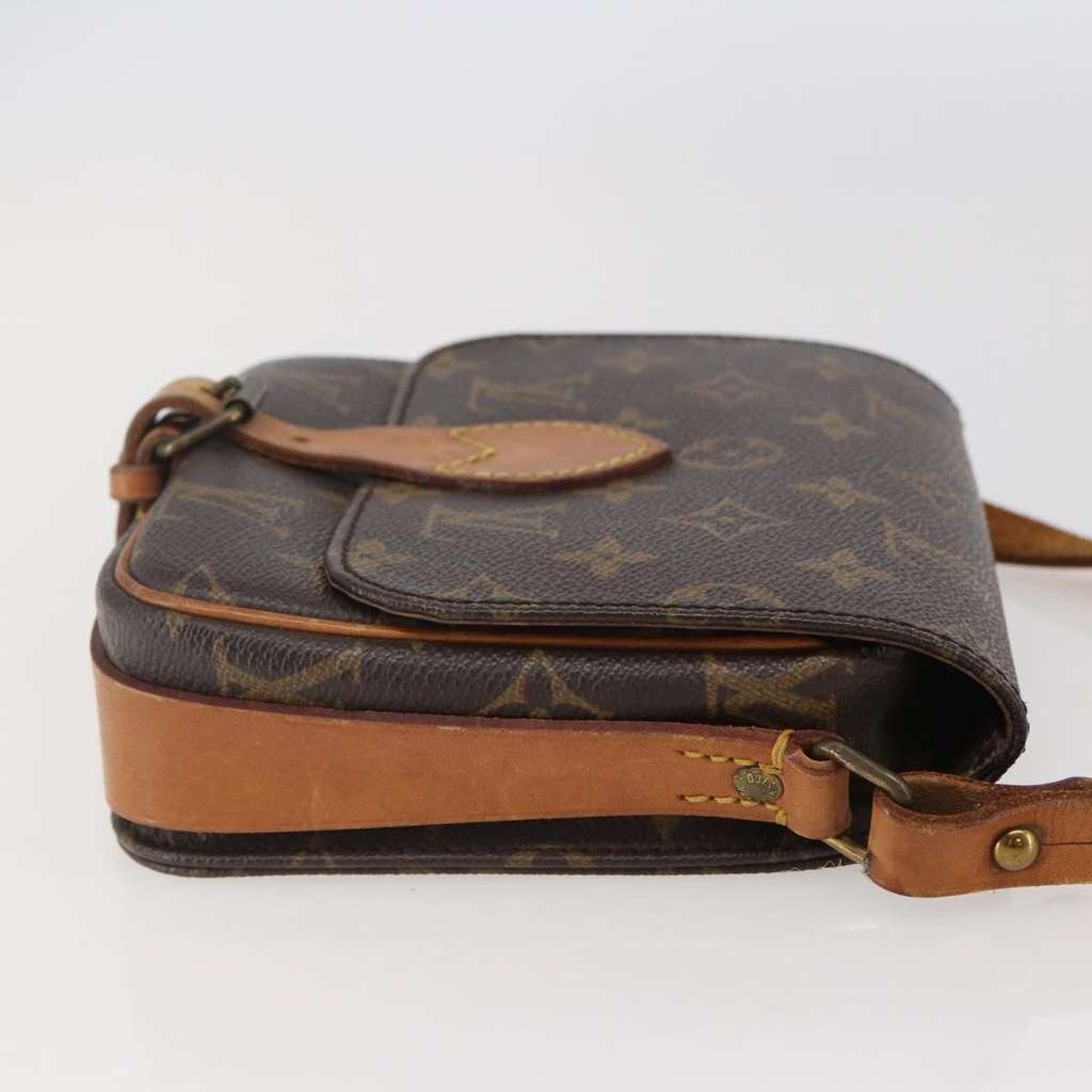 Louis Vuitton Cartouchiere Handbag Brown Canvas Good condition - Inside View