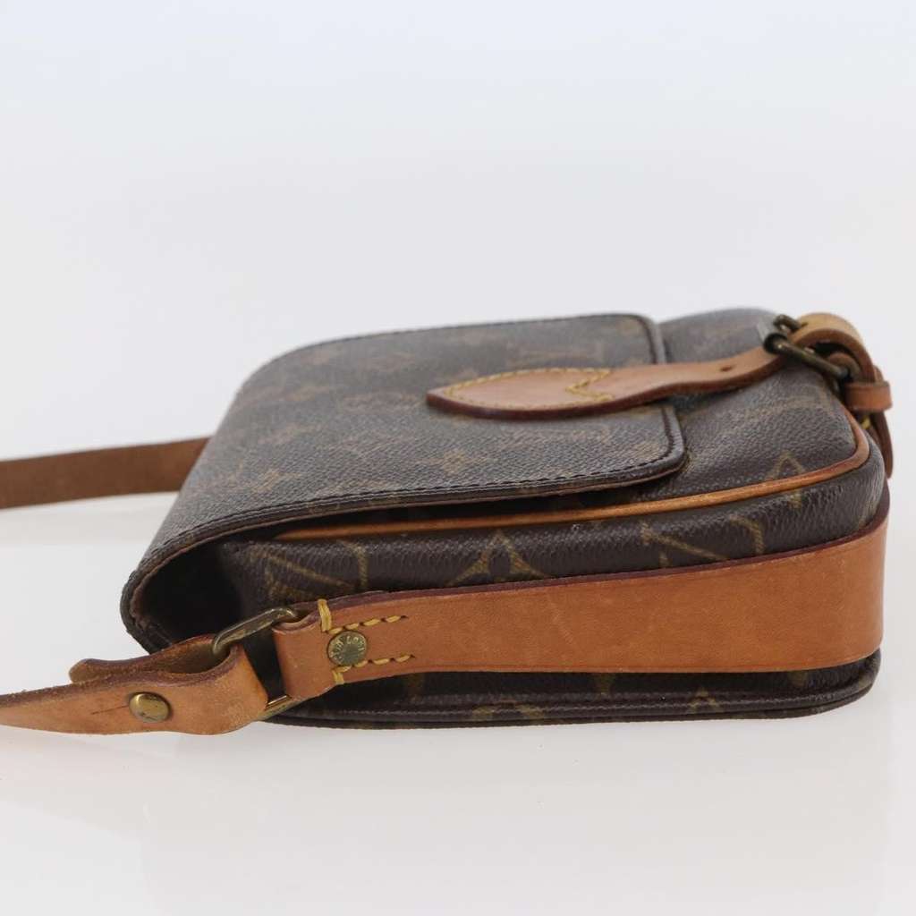 Louis Vuitton Cartouchiere Handbag Brown Canvas Good condition - Model View