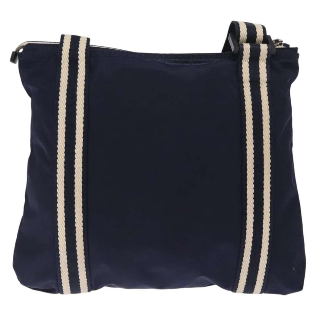 Gucci Vintage Shoulder Bag Navy Good condition - Back View