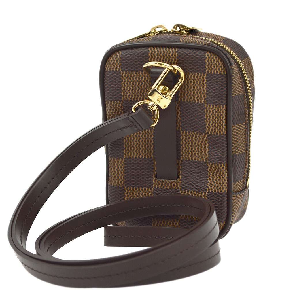 Louis Vuitton Etui Okapi Camera Case Brown Canvas Very good condition - Back View