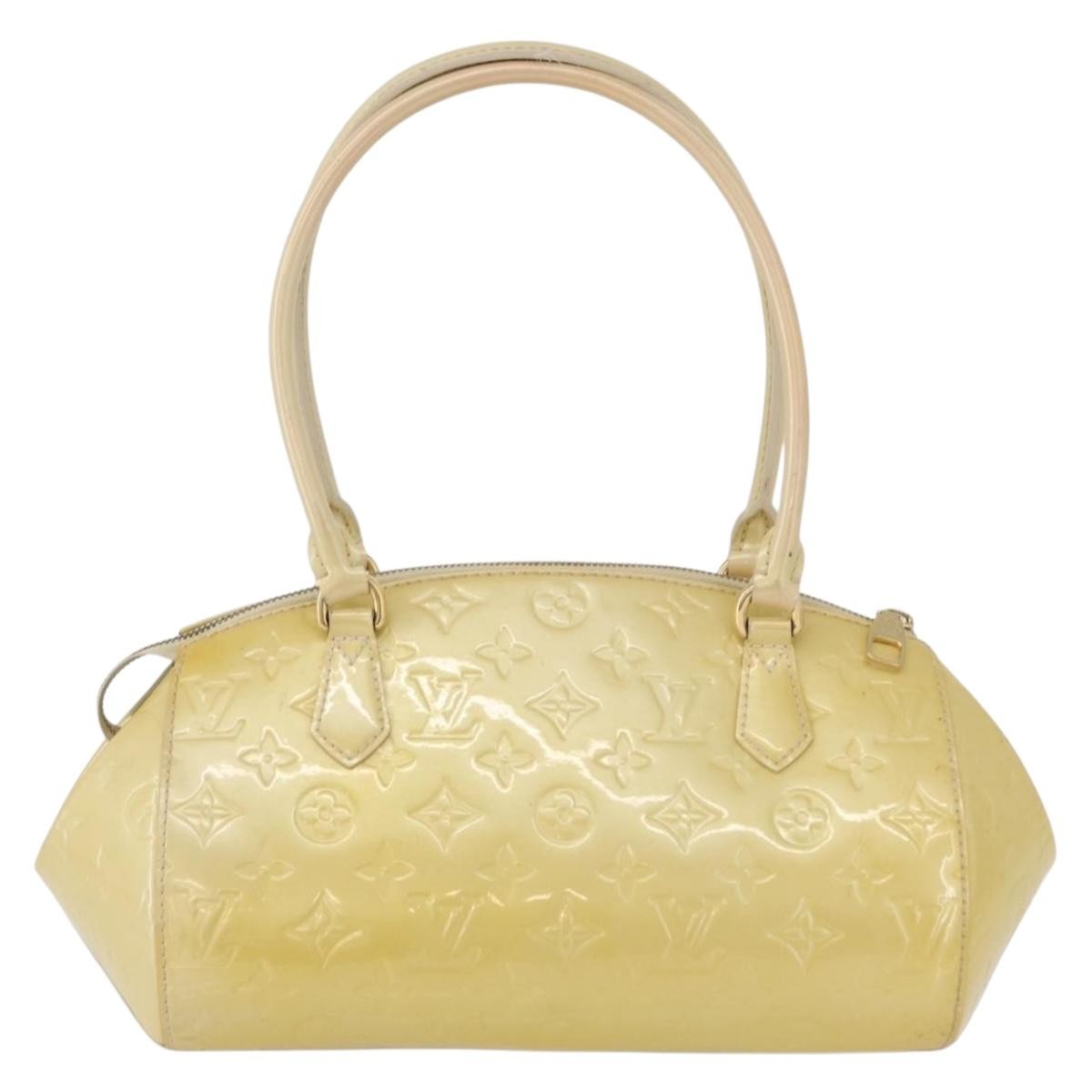 Louis Vuitton Sherwood Handbag Yellow Fair condition - Back View