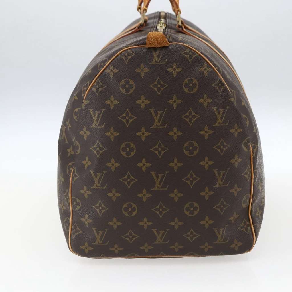 Louis Vuitton Keepall Bag Brown Canvas Fair condition - Inside View