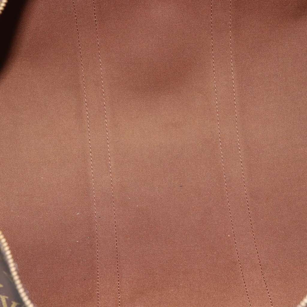 Louis Vuitton Keepall Bag Brown Canvas Fair condition - Box View
