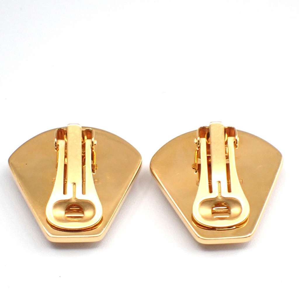 Hermès Vintage Clip-On Earrings Gold Good condition - Back View