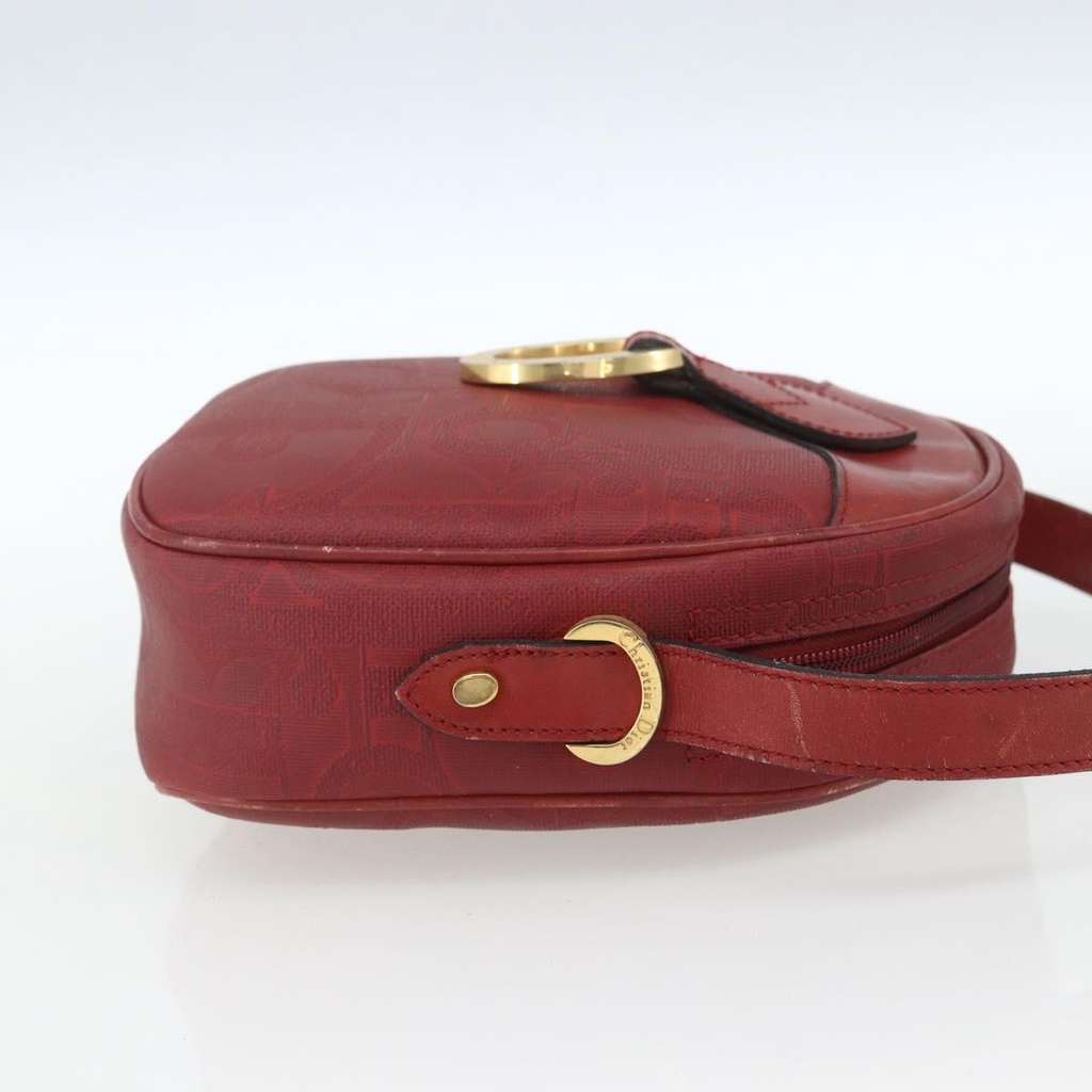 Christian Dior Trotter shoulder bag Red Canvas Good condition - Model View