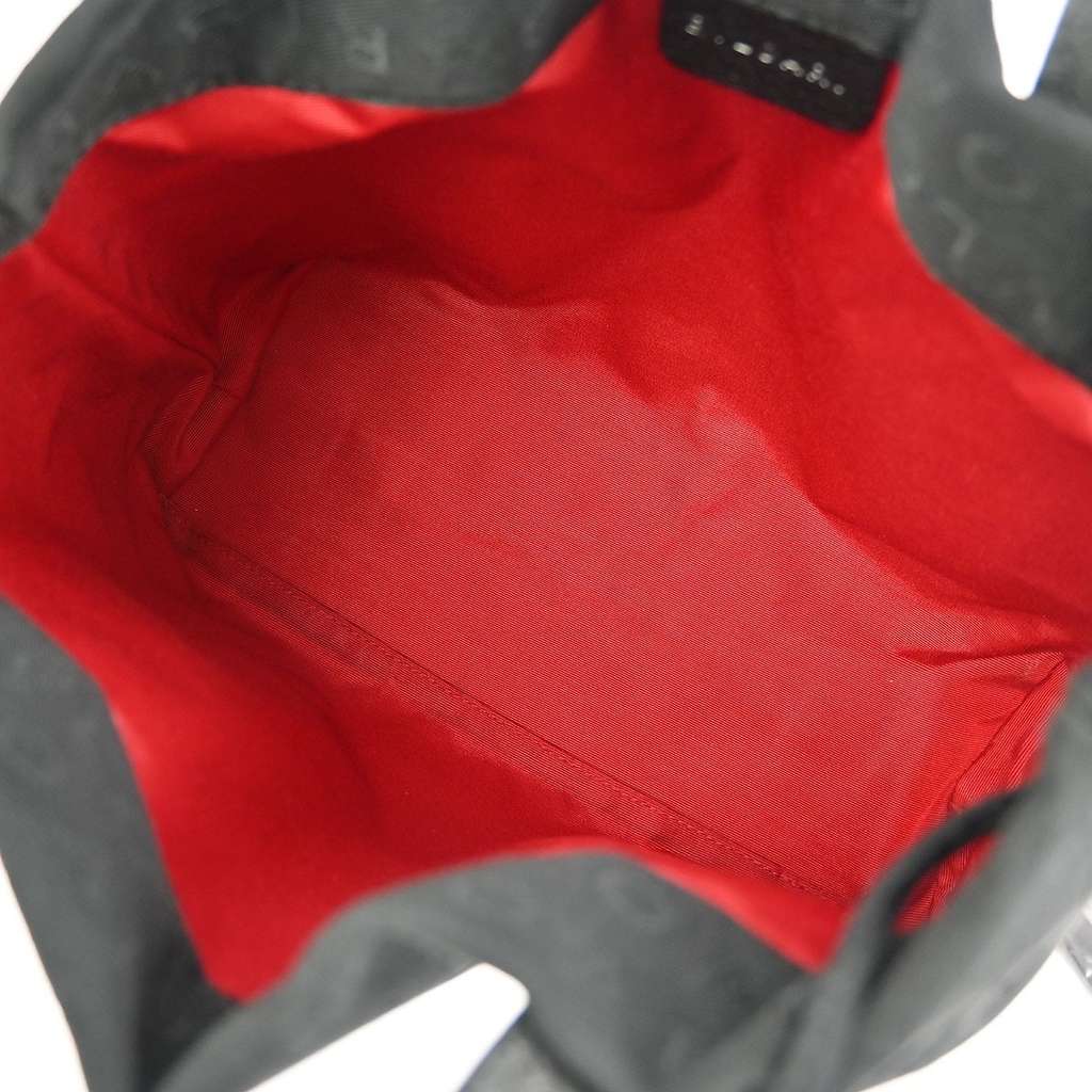 Bvlgari Logomania Tote bag Black Canvas Good condition - Inside View