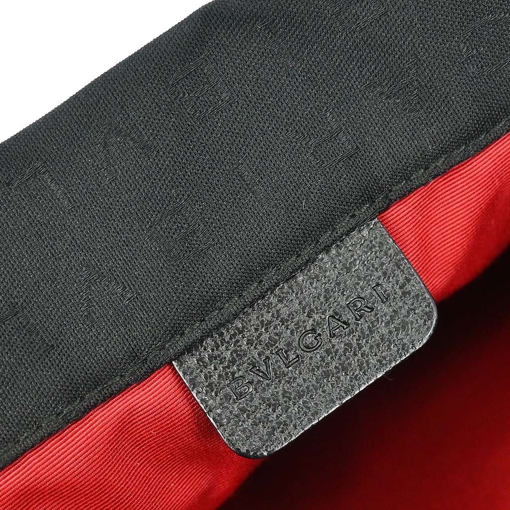 Bvlgari Logomania Tote bag Black Canvas Good condition - Box View