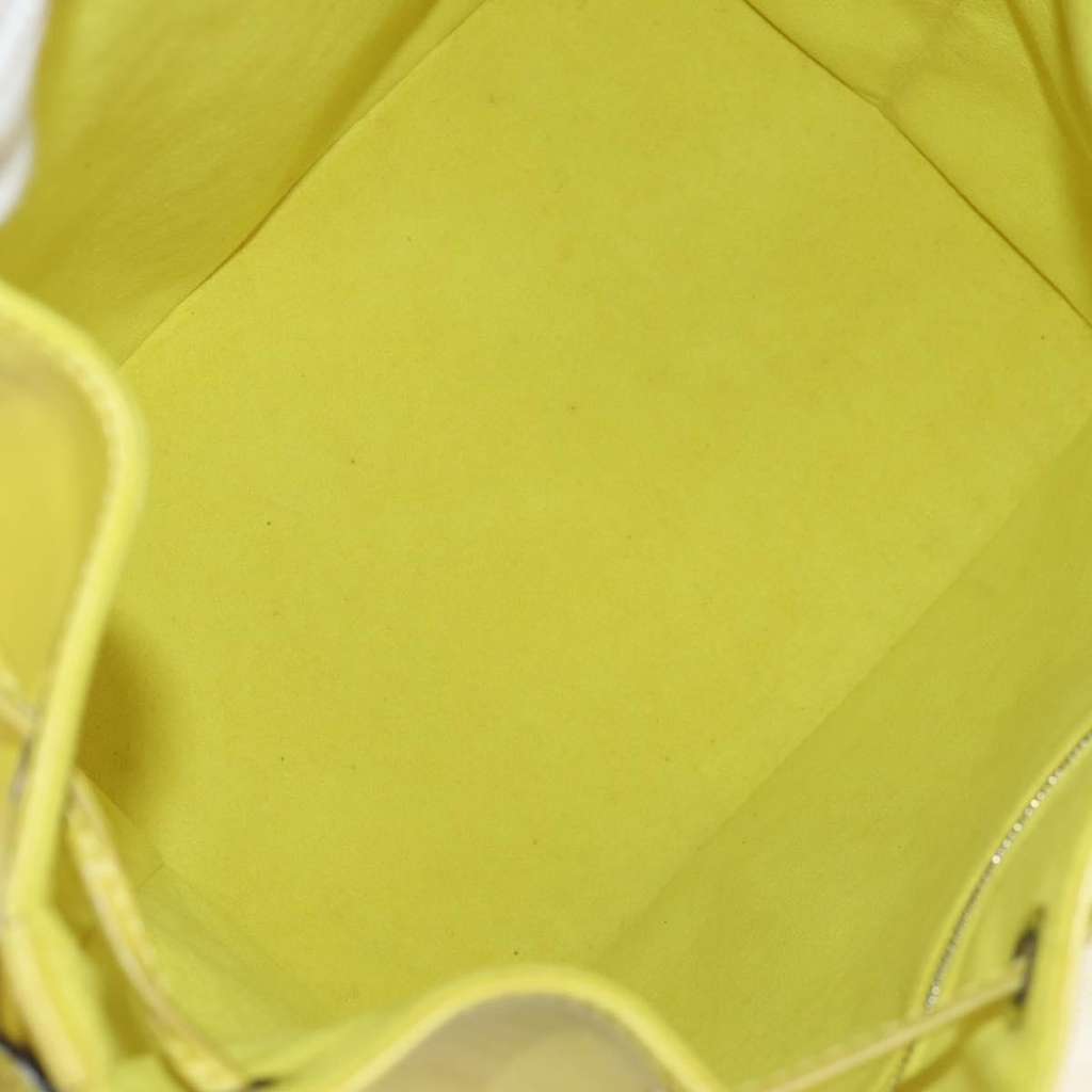 Louis Vuitton Petit Noe Handbag Green Leather Good condition - Box View