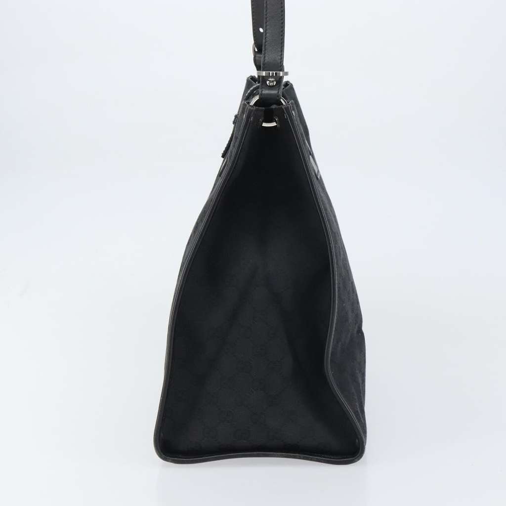 Gucci Vintage tote Black Canvas Good condition - Model View