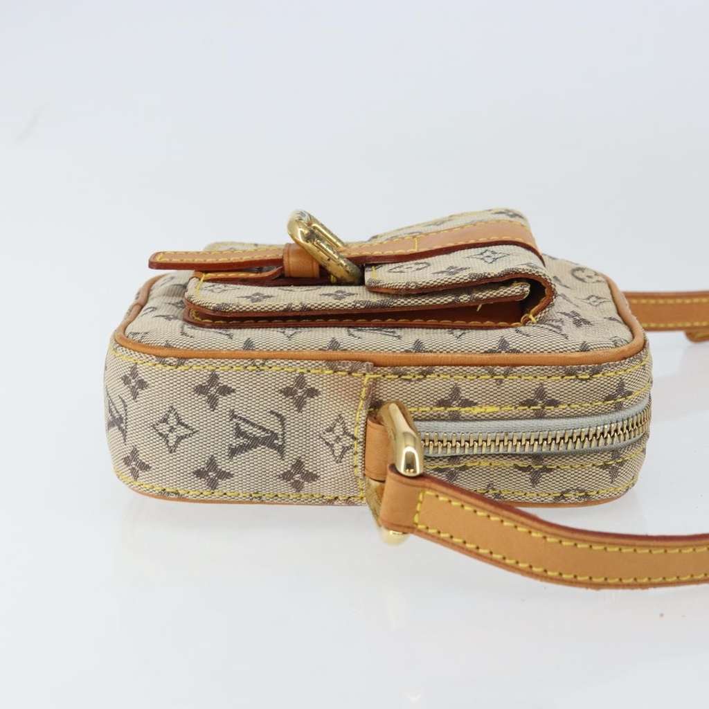 Louis Vuitton Juliette Crossbody Bag Blue Canvas Good condition - Inside View