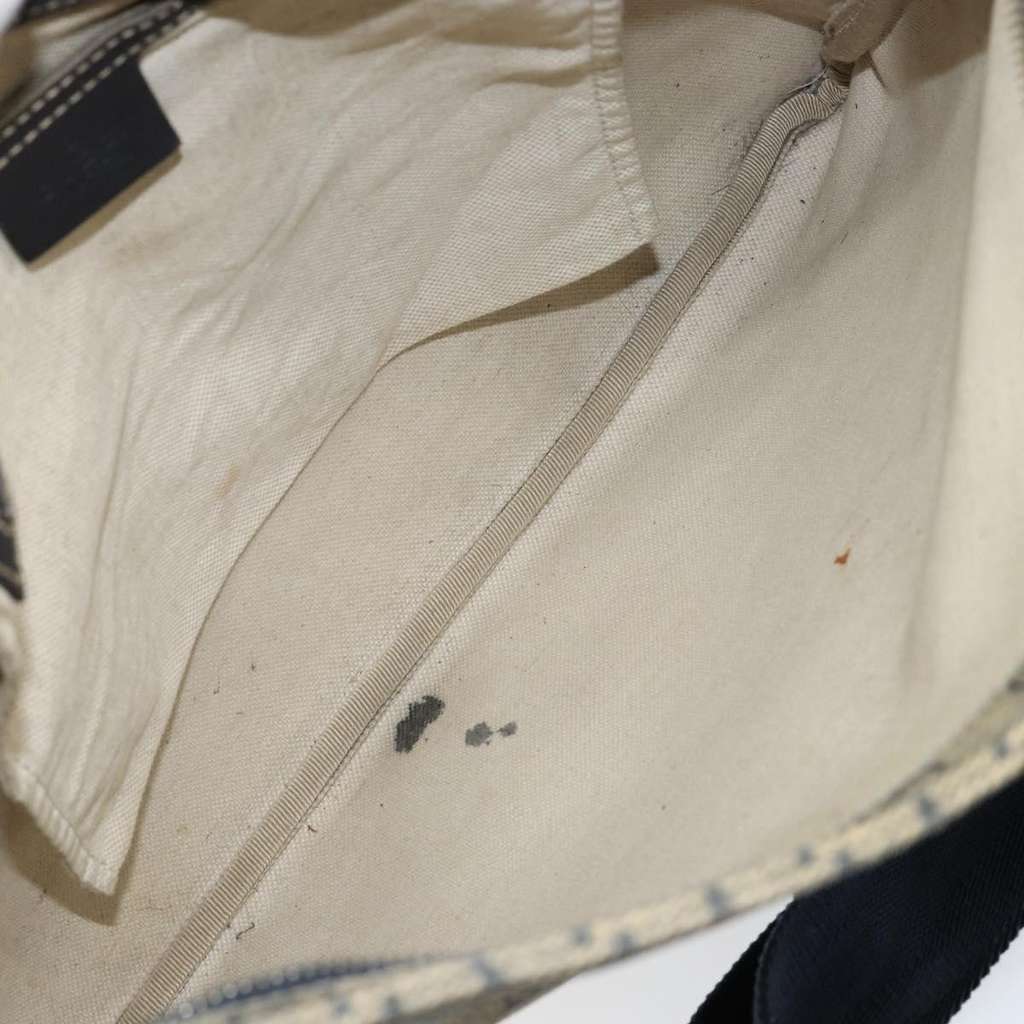 Gucci Zip Top Messenger Bag Navy Good condition - Box View