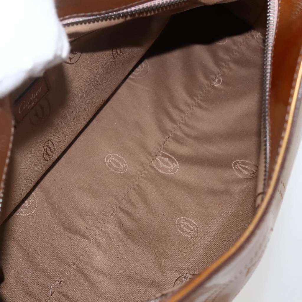 Cartier Marcello Handbag Yellow Good condition - Box View