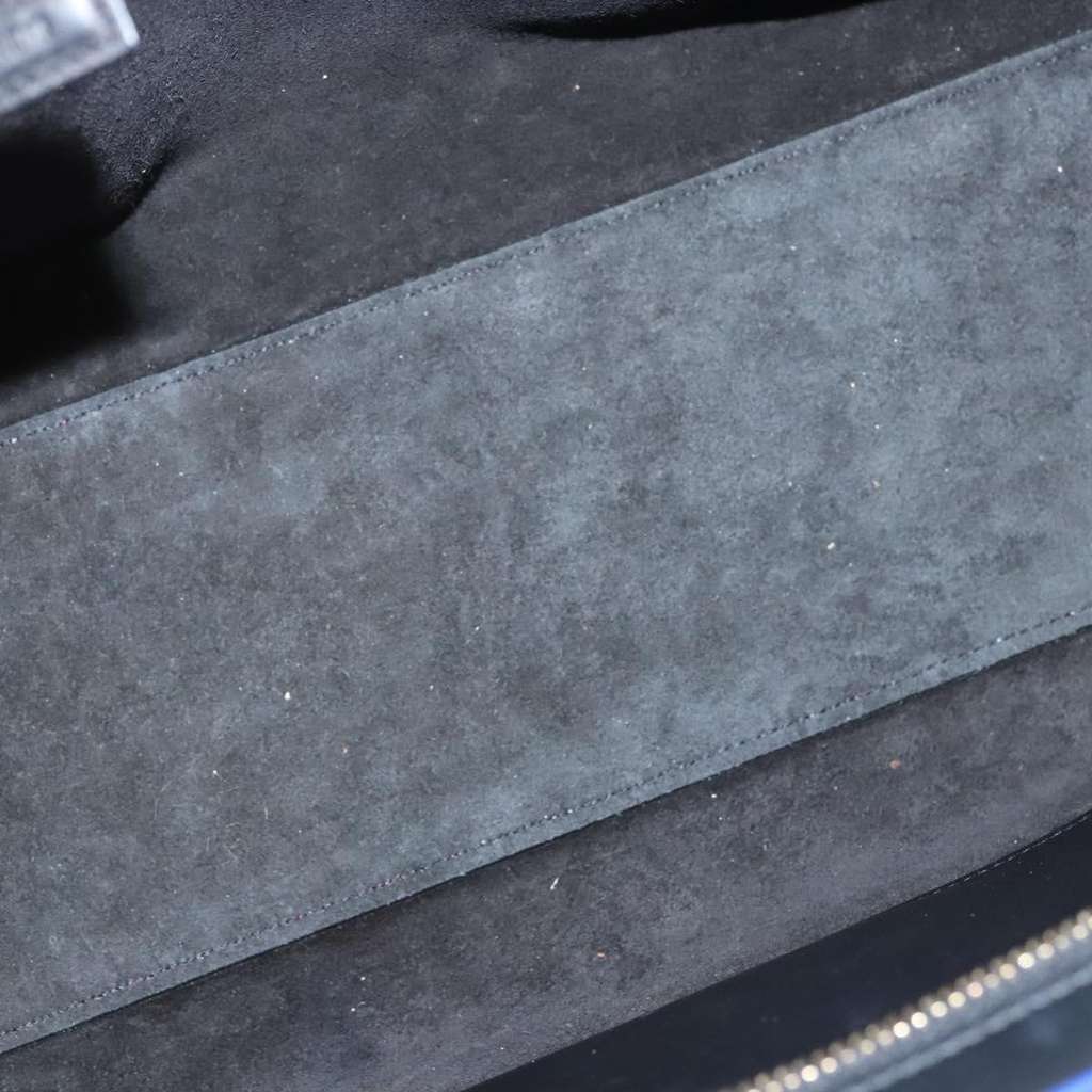 Saint Laurent Multicolor Rive Gauche Cabas Blue Leather Good condition - Box View