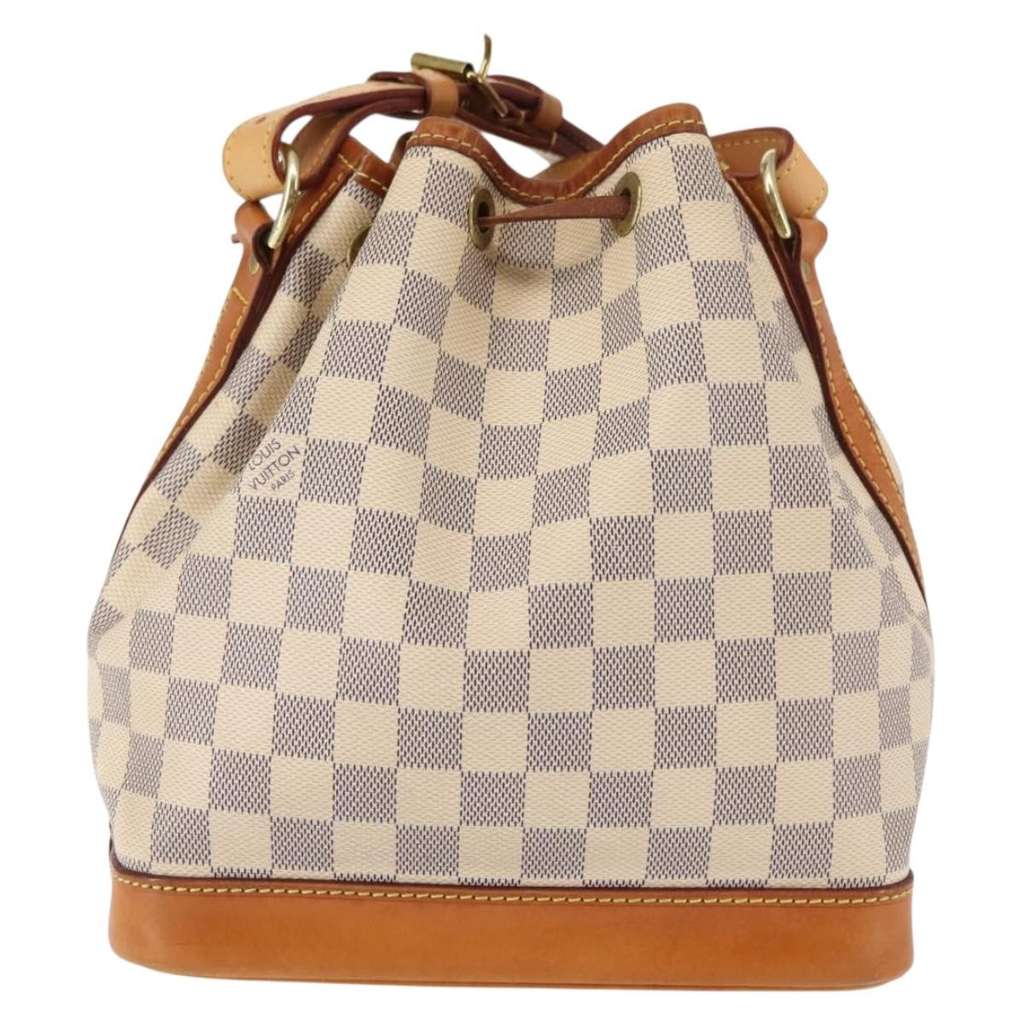 Louis Vuitton Noe Handbag Beige Canvas Good condition - Back View