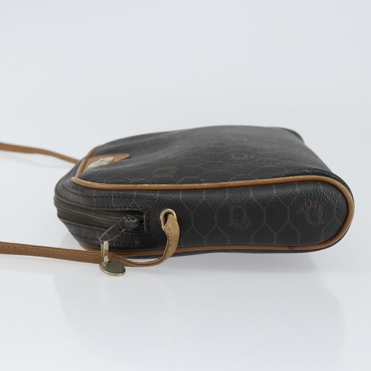 Christian Dior Vintage Honeycomb Shoulder Bag Black Good condition - Model View