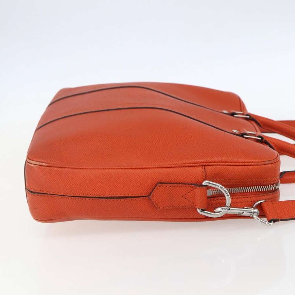Louis Vuitton Porte-Documents Voyage Briefcase Orange Leather Good condition - Model View