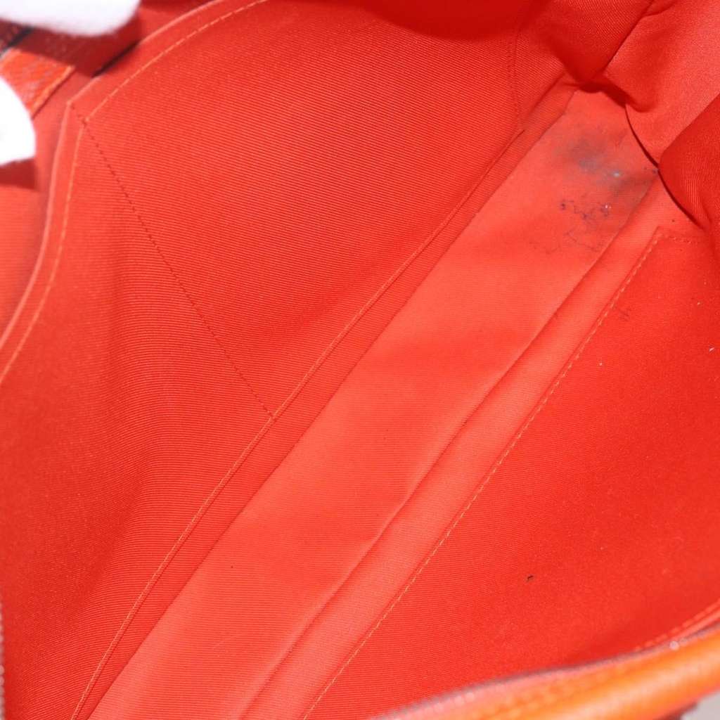 Louis Vuitton Porte-Documents Voyage Briefcase Orange Leather Good condition - Box View