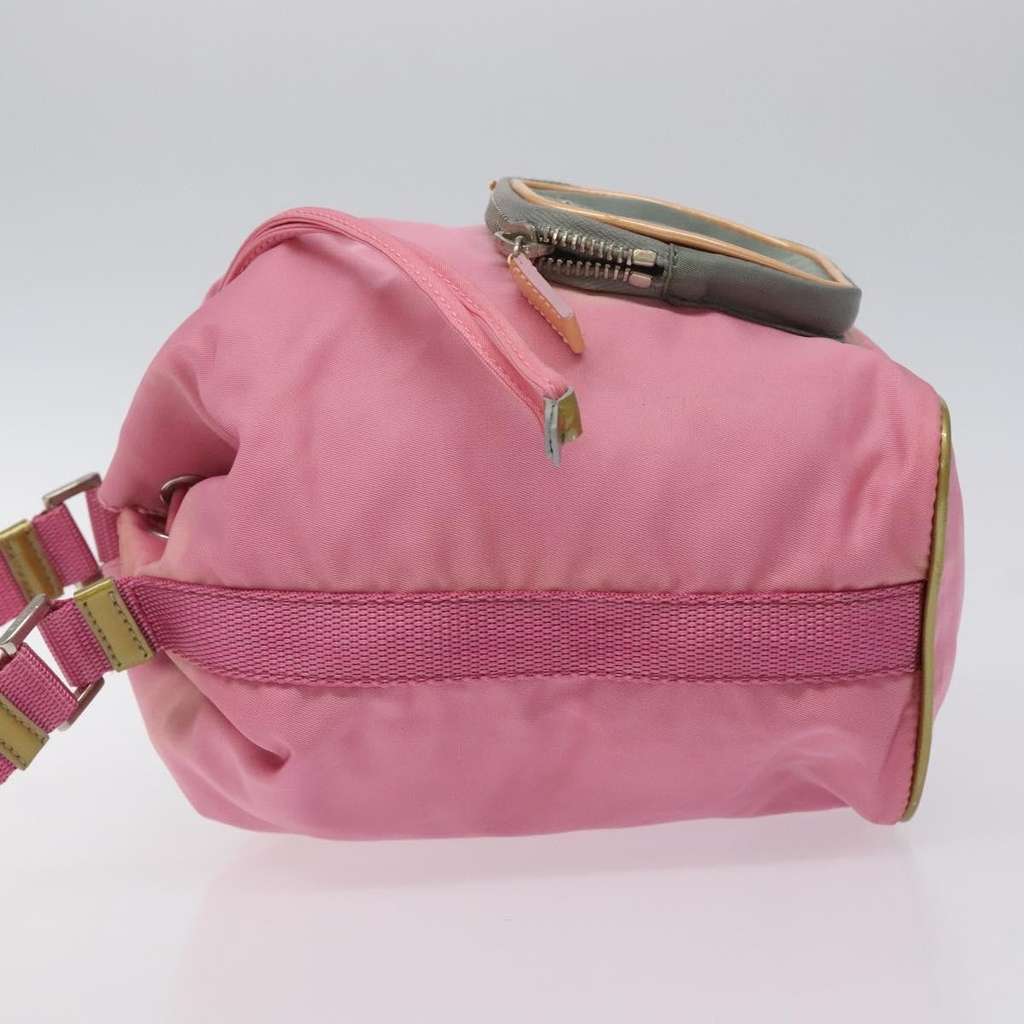 Prada Drawstring Bucket Bag Pink Good condition - Model View