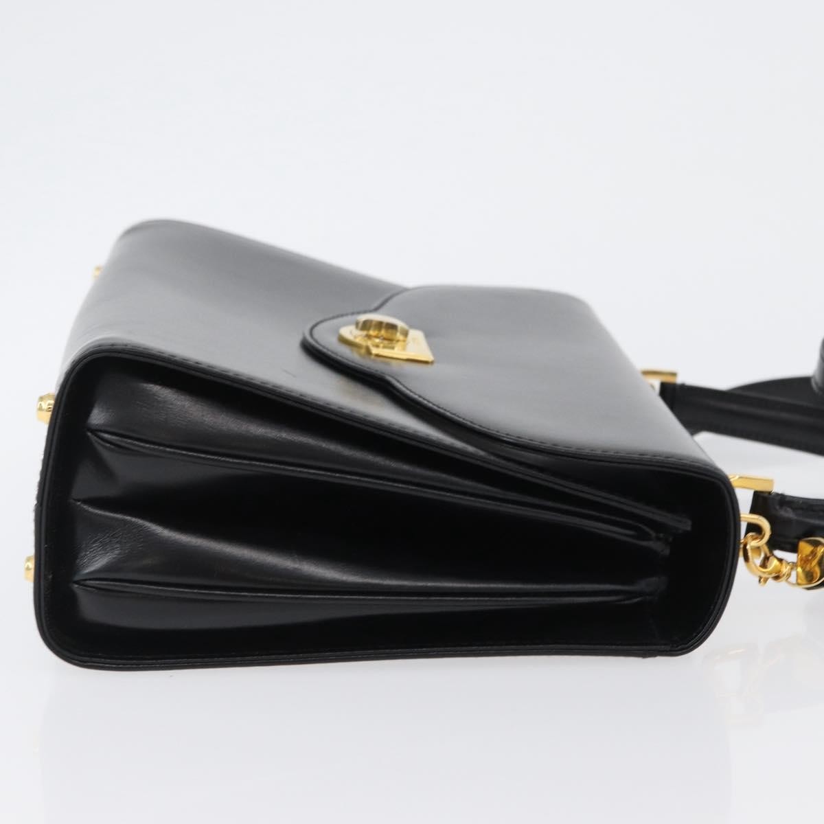 Bally Handbag Black Leather Good condition - Inside View