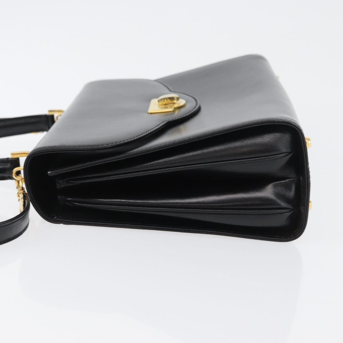 Bally Handbag Black Leather Good condition - Model View