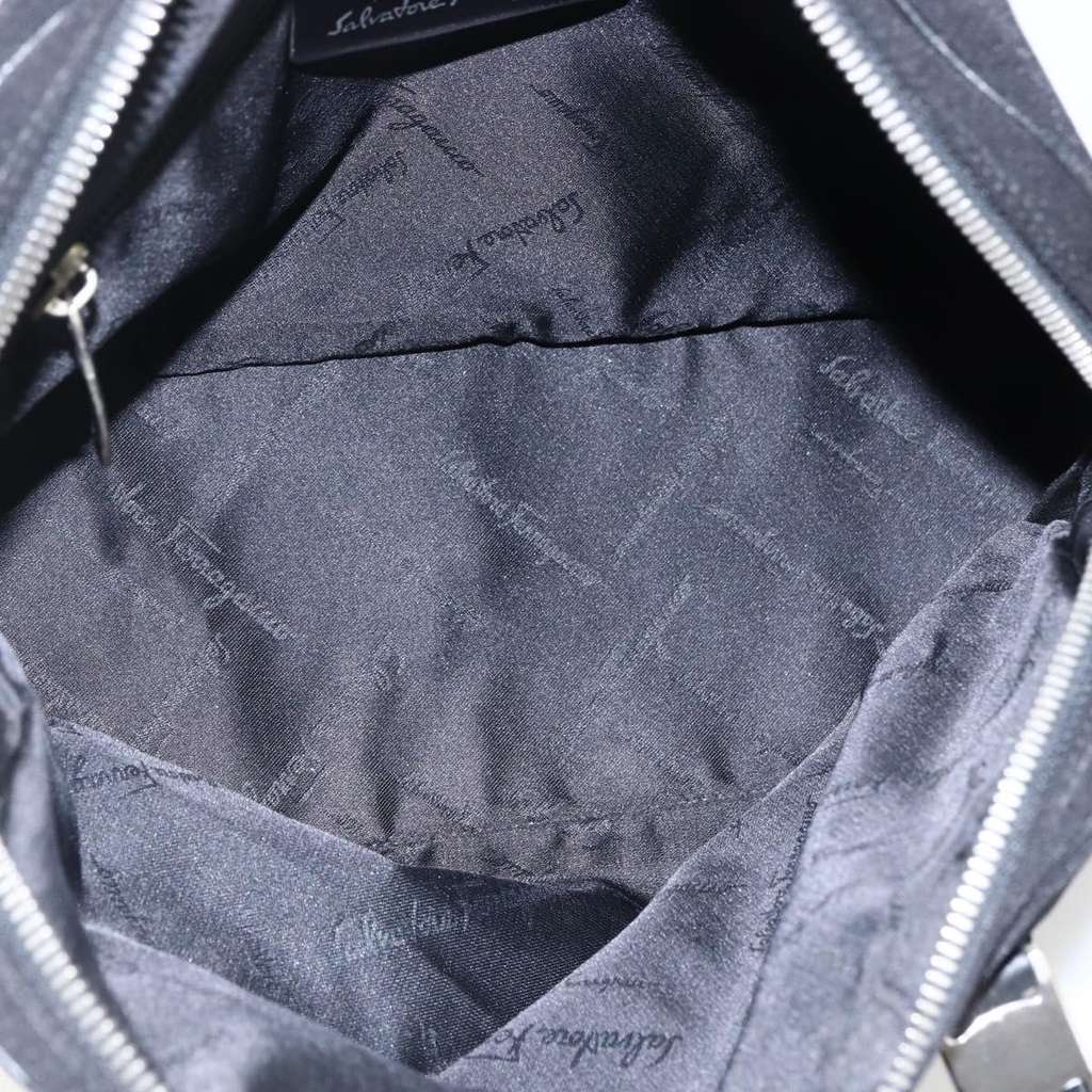 Salvatore Ferragamo Vintage Handbag Black Good condition - Box View