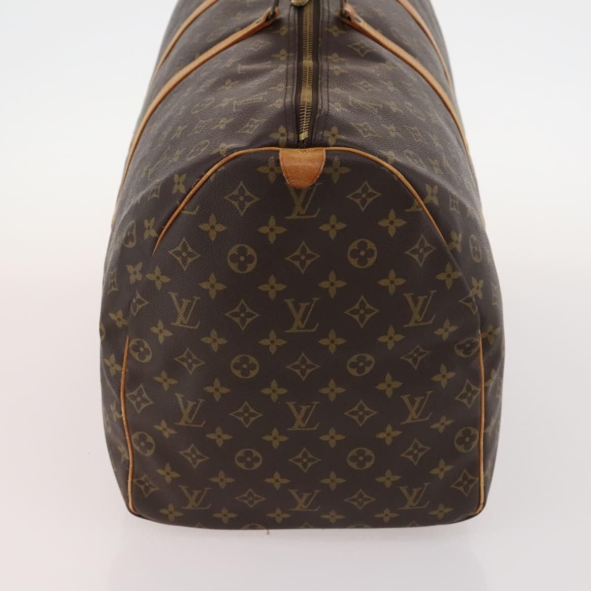 Louis Vuitton Keepall Bag Brown Canvas Fair condition - Inside View