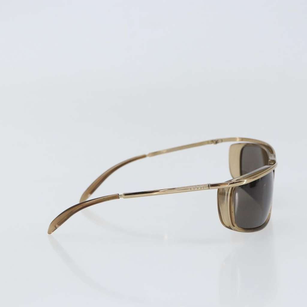 Gucci Eyewear Brown Metal Good condition - Model View
