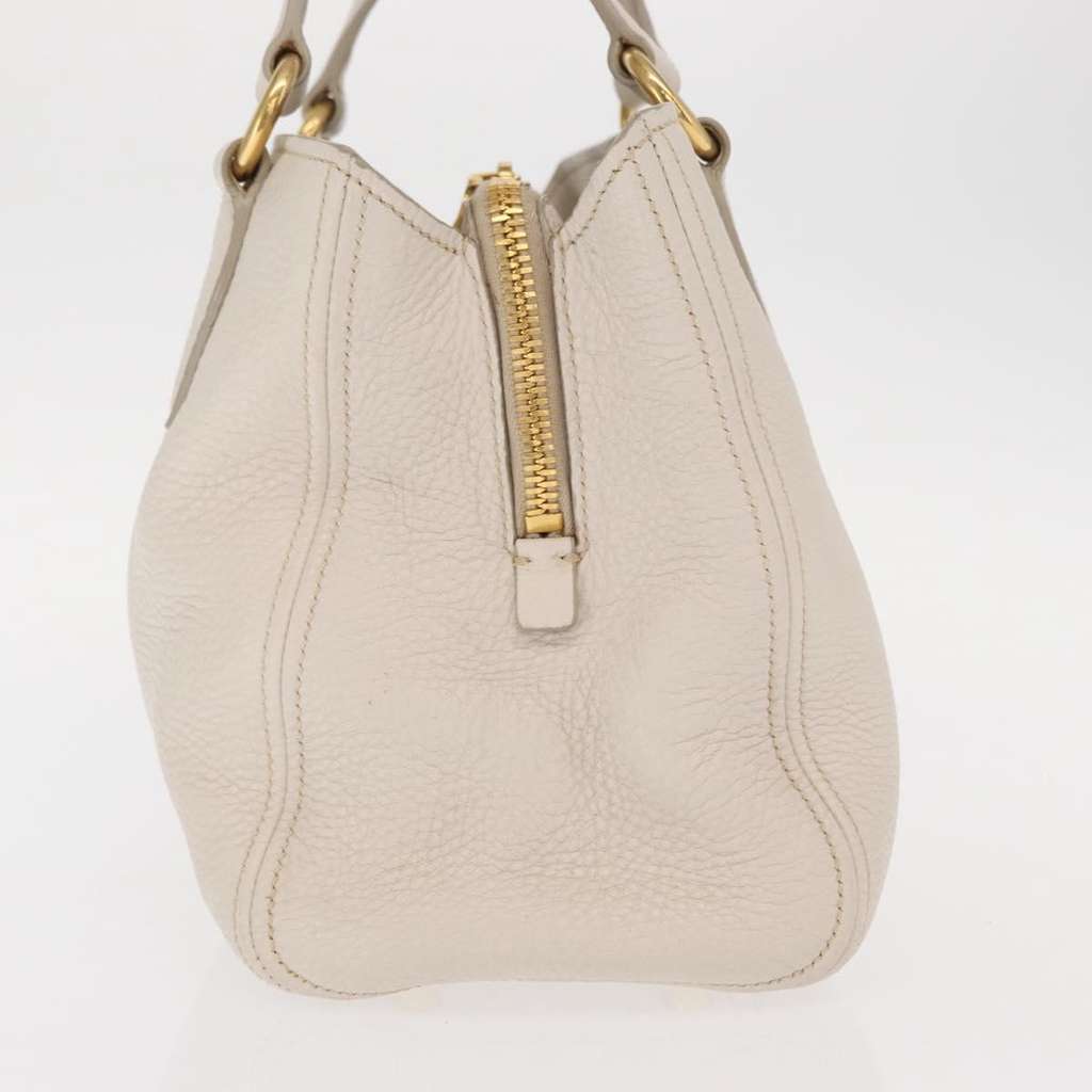 Miu Miu Phenix Convertible Tote White Leather Good condition - Model View