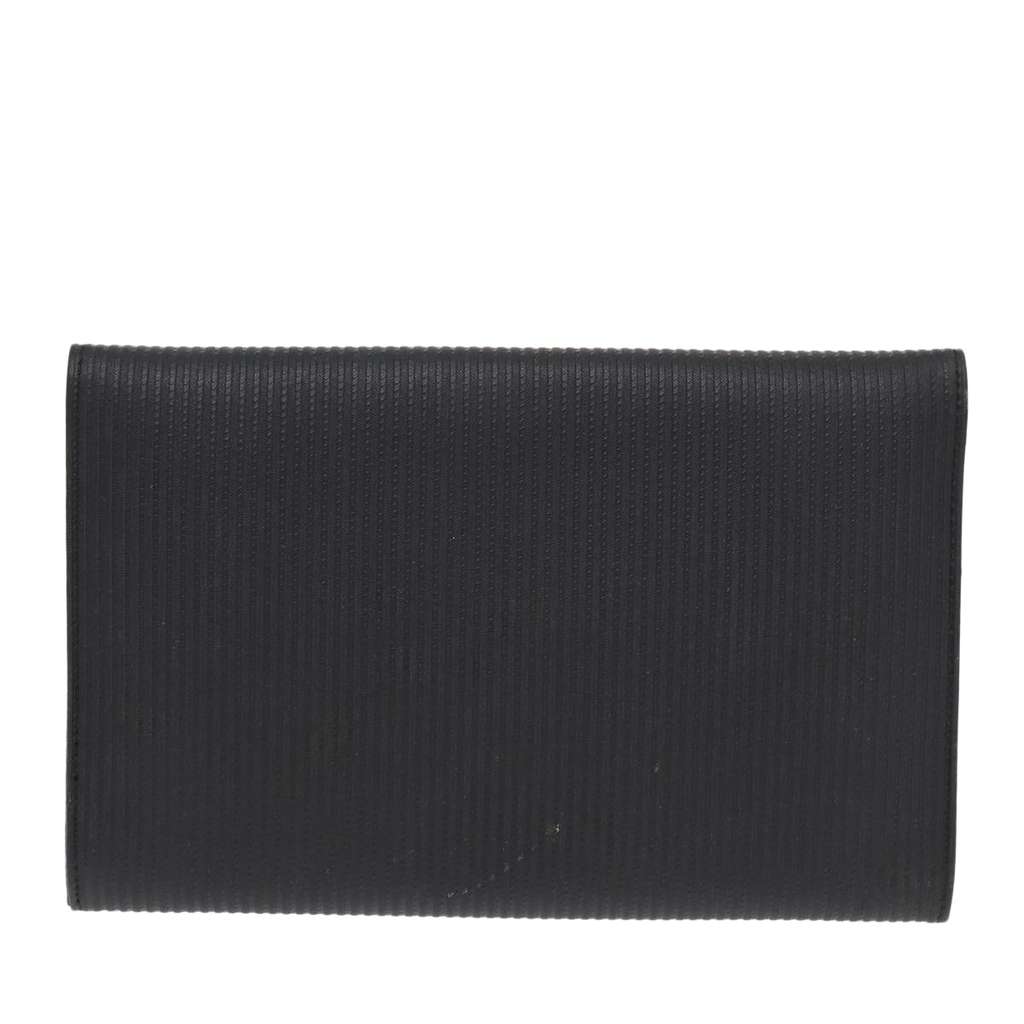 Bvlgari Clutch bag Silver Canvas Good condition - Back View