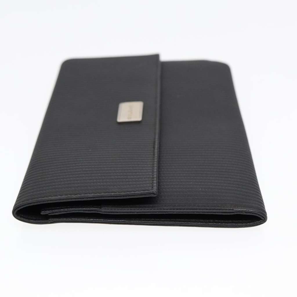 Bvlgari Clutch bag Silver Canvas Good condition - Inside View