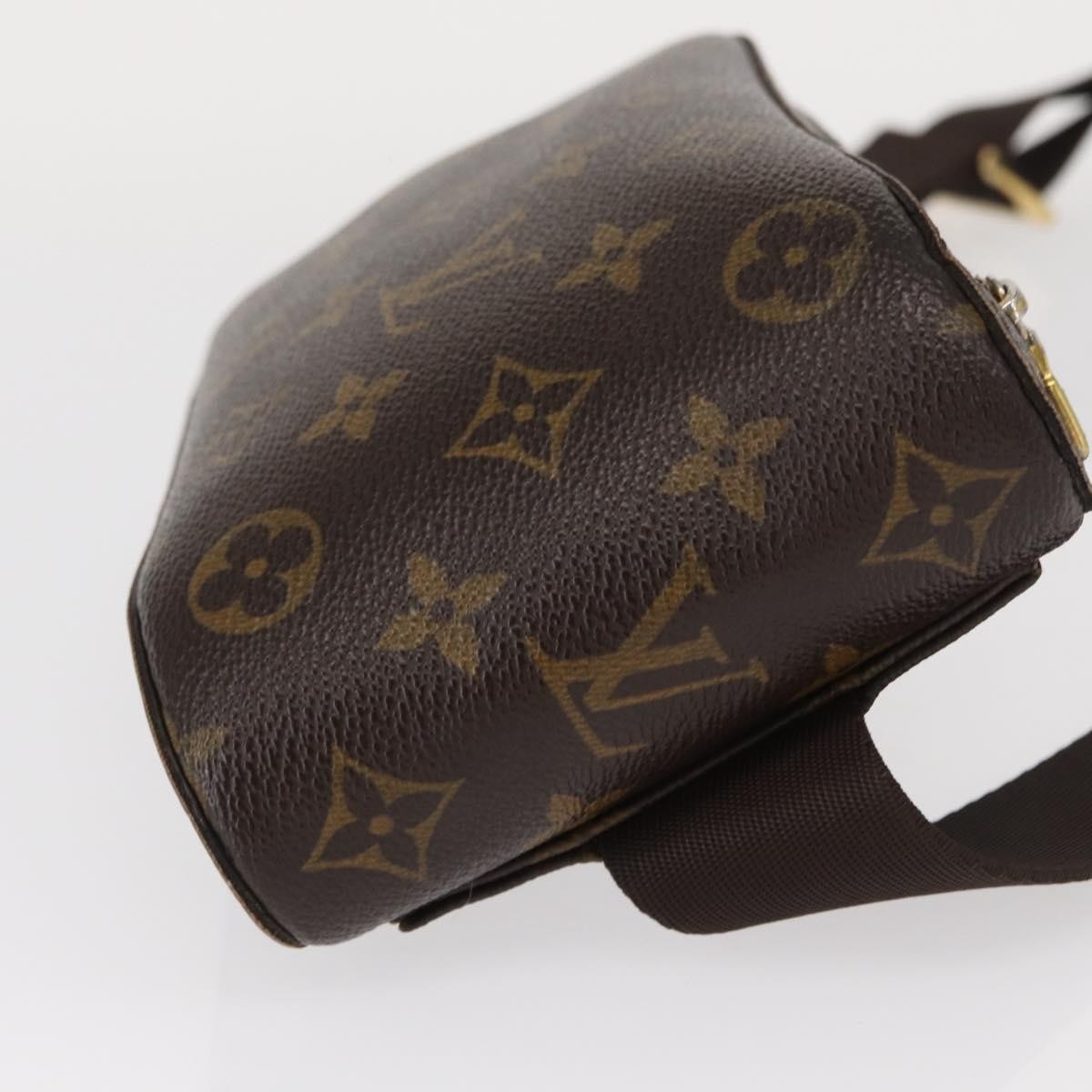 Louis Vuitton Geronimos Waist Bag Brown Canvas Good condition - Inside View