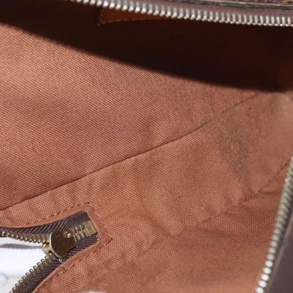 Louis Vuitton Geronimos Waist Bag Brown Canvas Good condition - Box View