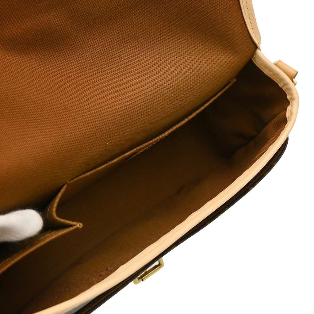 Louis Vuitton Sologne Handbag Brown Canvas Good condition - Model View