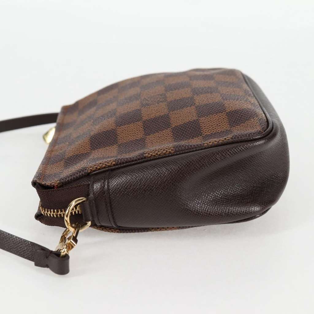 Louis Vuitton Trousse Make Up Bag Brown Canvas Good condition - Inside View