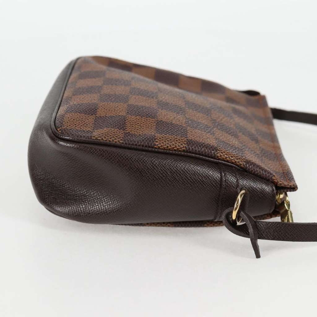 Louis Vuitton Trousse Make Up Bag Brown Canvas Good condition - Model View