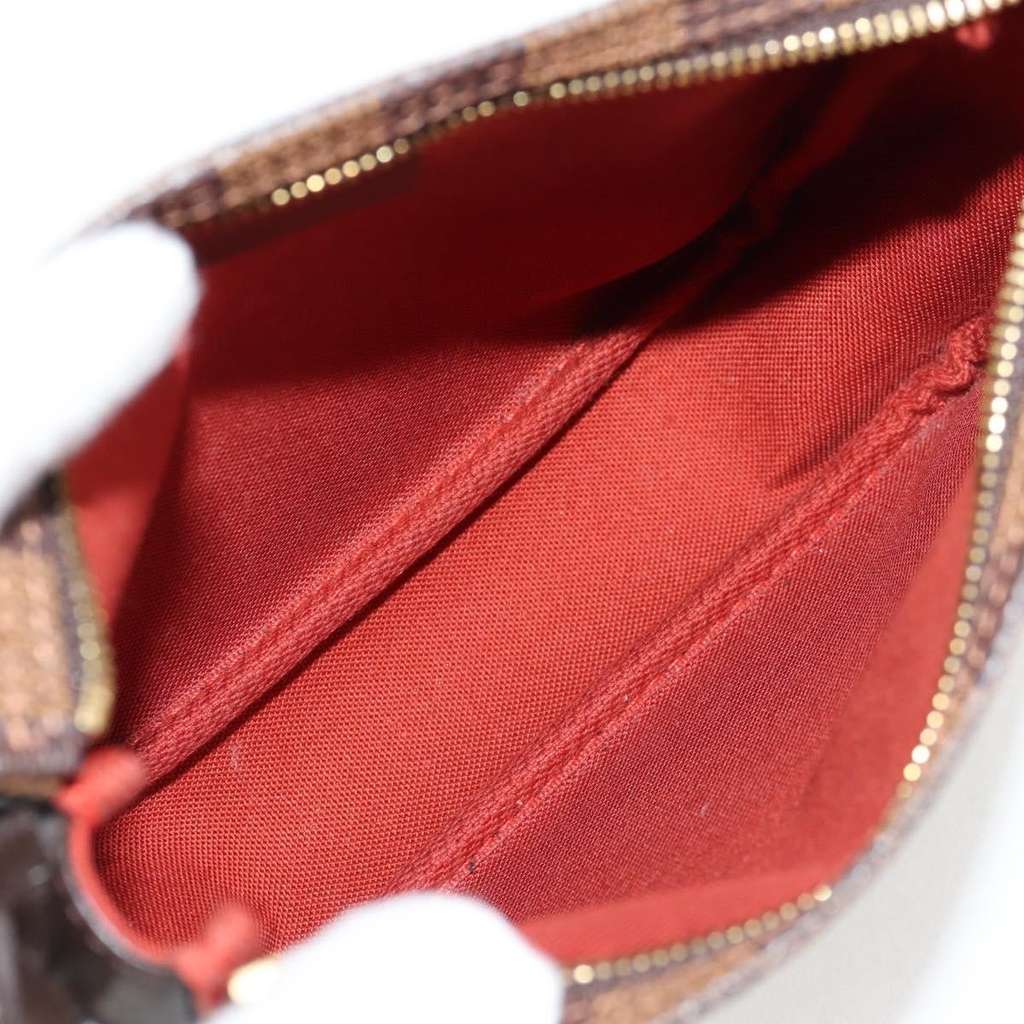 Louis Vuitton Trousse Make Up Bag Brown Canvas Good condition - Box View