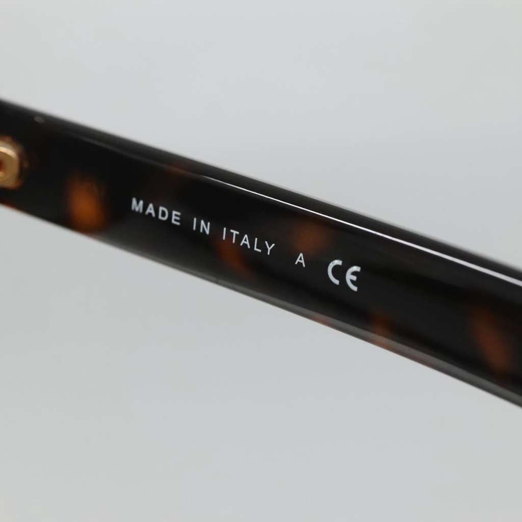 Chanel CHANEL Logo Sunglasses Eye Wear Brown Plastic Good condition - Box View