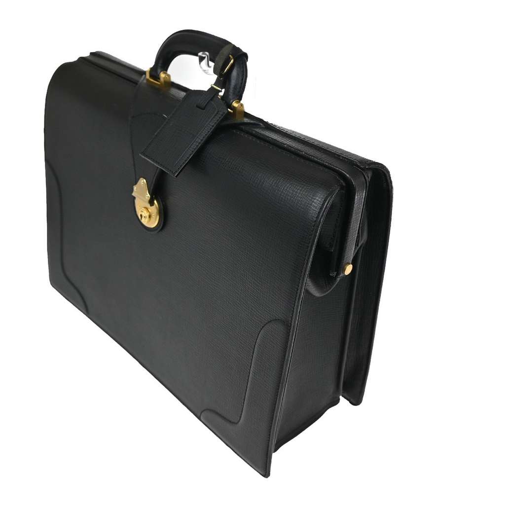 Burberry DK88 Doctor Bag Black Leather Good condition - Inside View