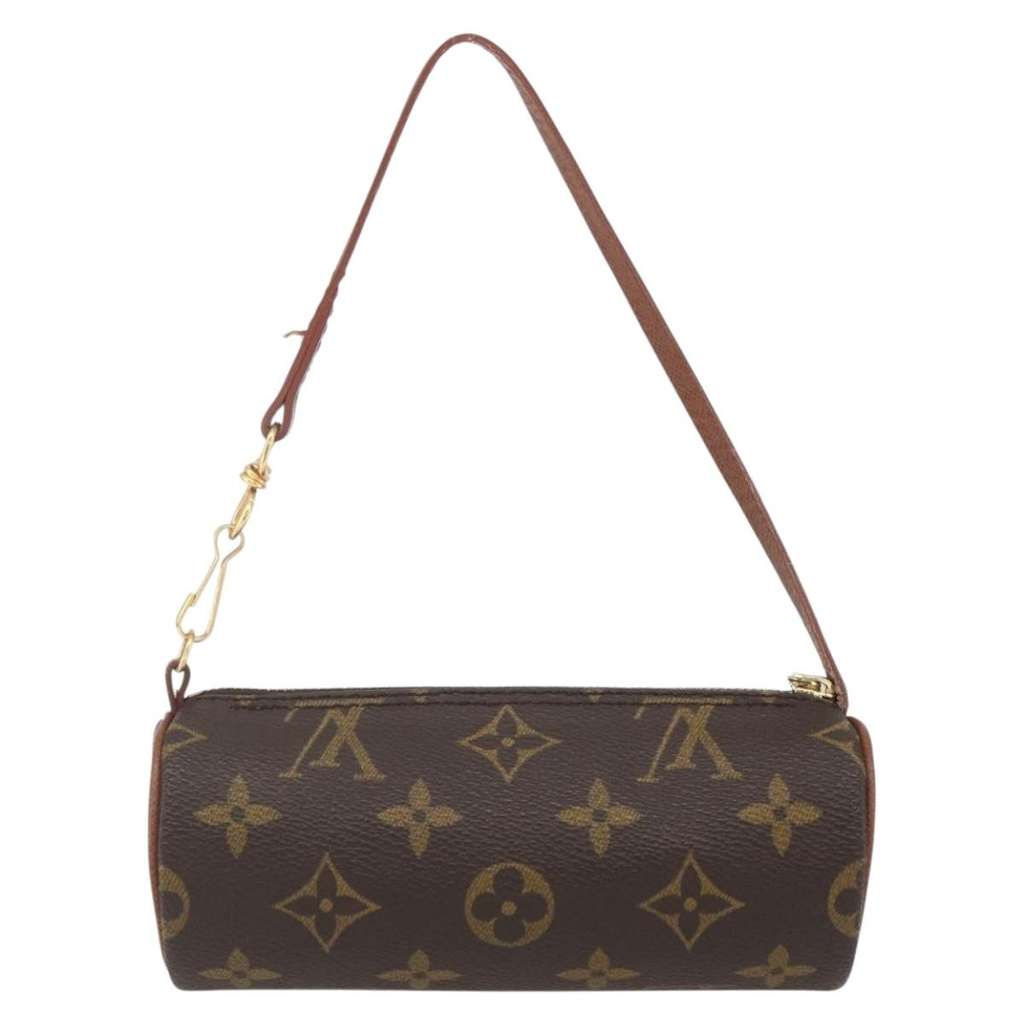 Louis Vuitton Papillon Pochette Brown Canvas Good condition - Back View