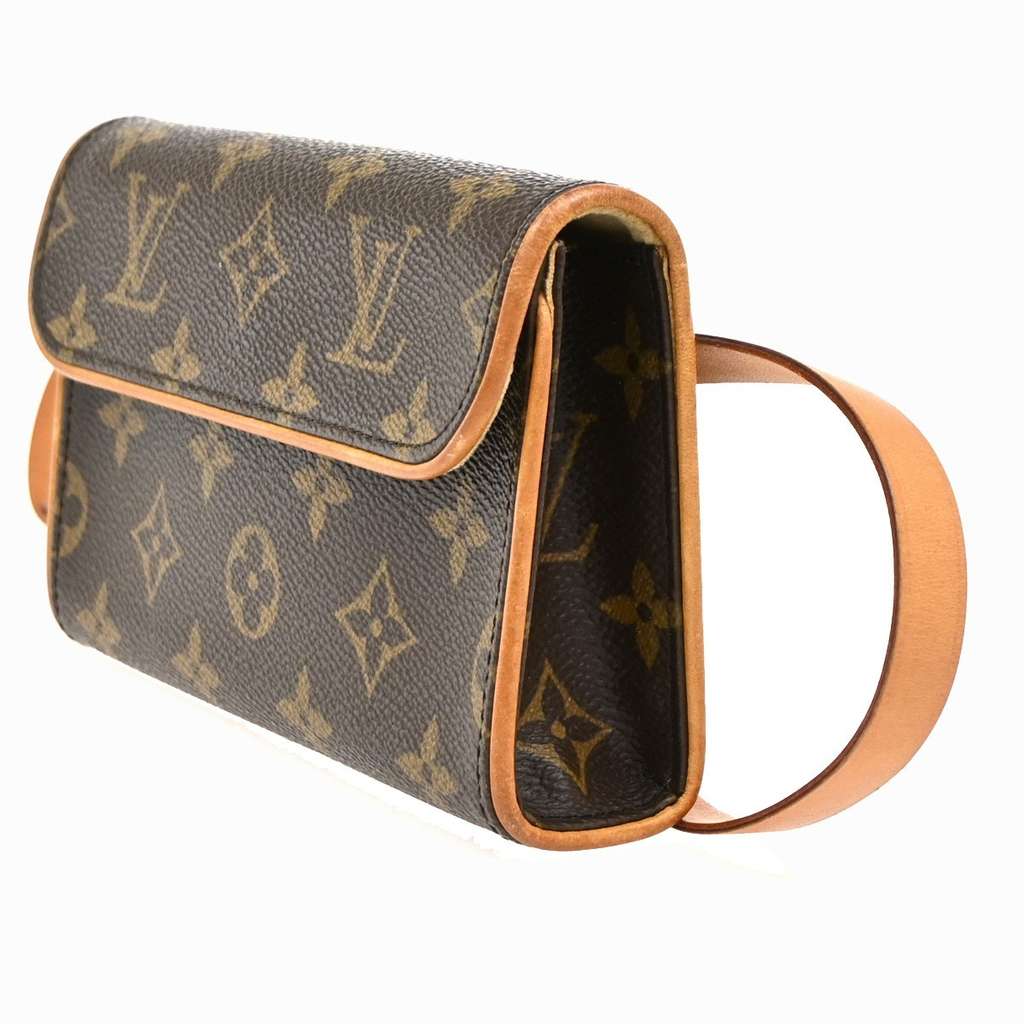 Louis Vuitton Florentine Waist Bag Brown Leather Good condition - Inside View
