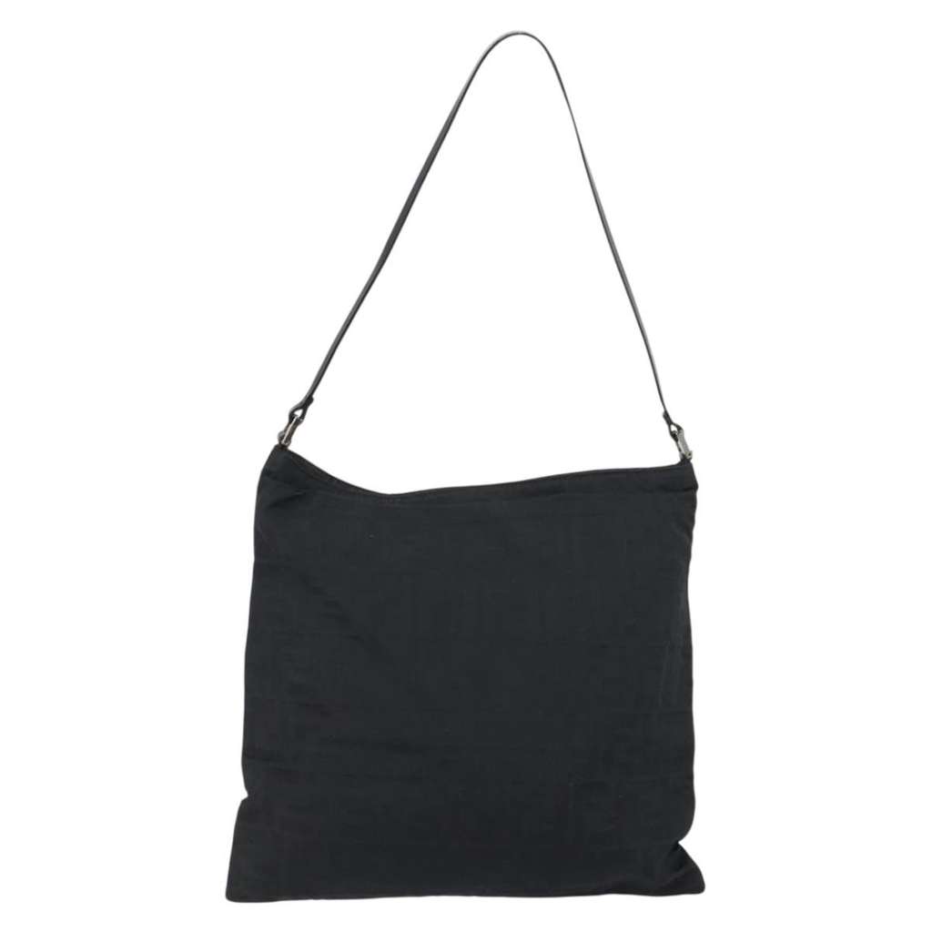 Fendi Zucca Tote bag Silver Canvas Good condition - Back View