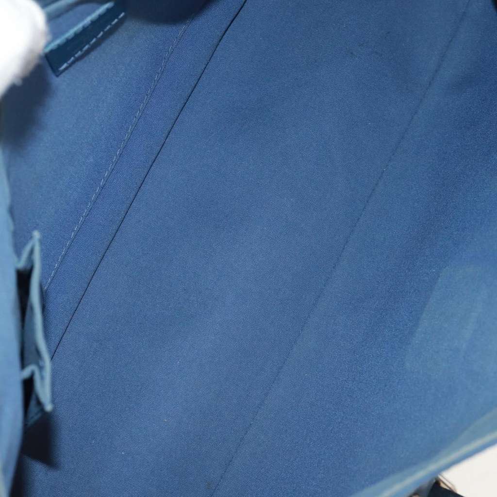 Louis Vuitton Segur Handbag Blue Leather Fair condition - Box View